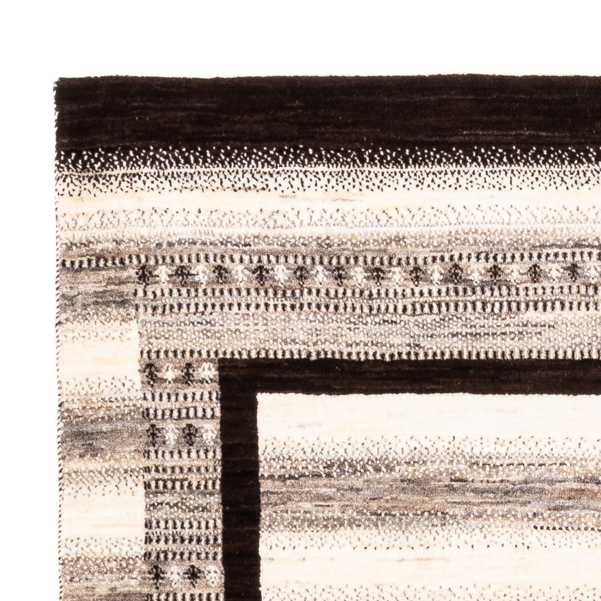 Gabbeh Tapijt - Loribaft Perzisch - Koninklijke - 194 x 133 cm - natuur