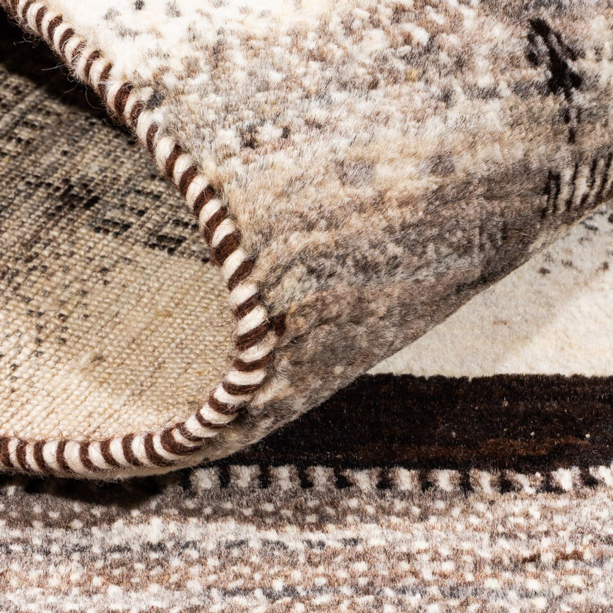 Gabbeh Tapijt - Loribaft Perzisch - Koninklijke - 194 x 133 cm - natuur