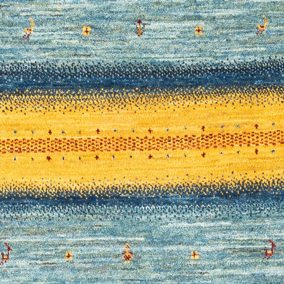 Gabbeh Tapijt - Loribaft Perzisch - Koninklijke - 141 x 87 cm - veelkleurig