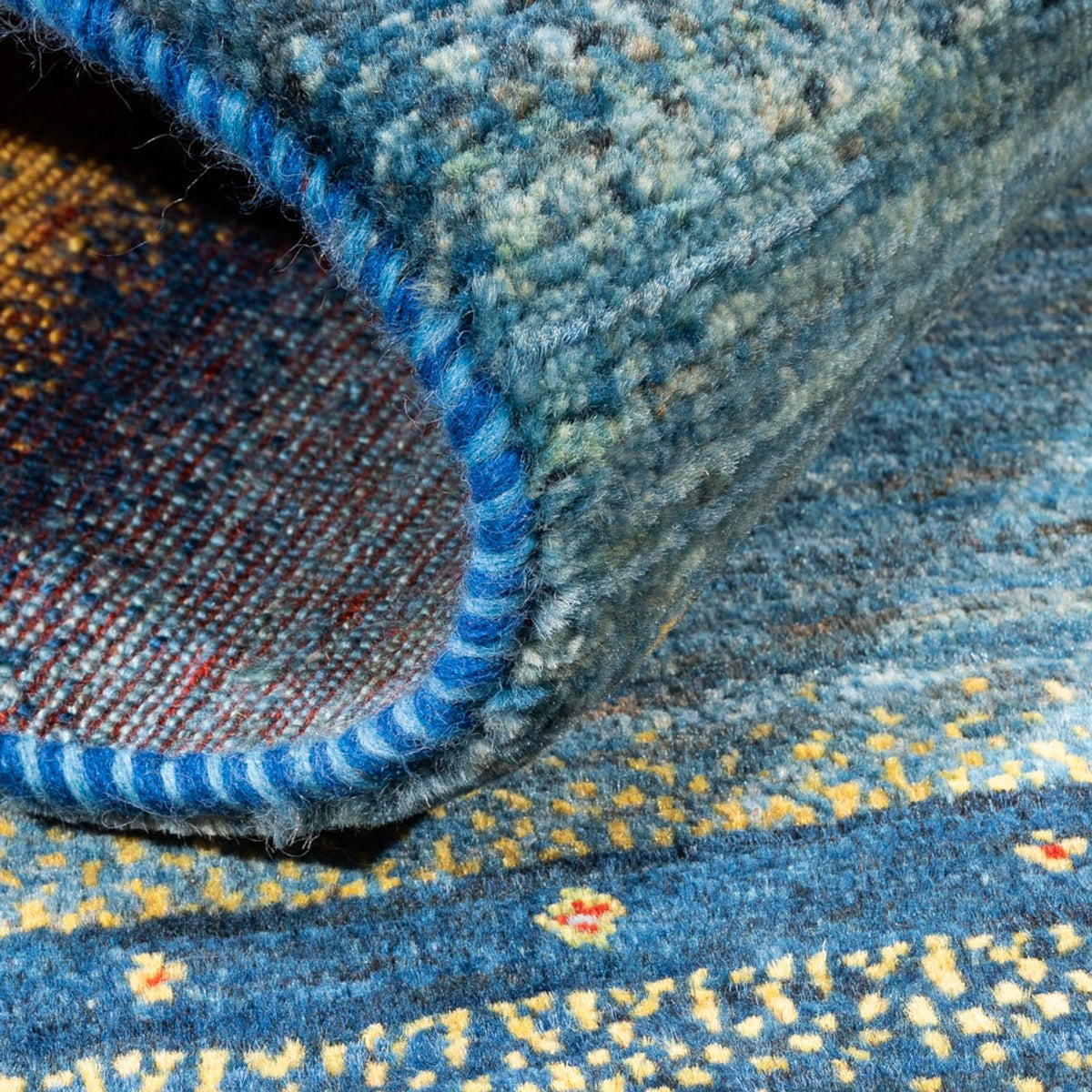 Gabbeh Tapijt - Loribaft Perzisch - Koninklijke - 141 x 87 cm - veelkleurig