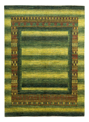 Gabbeh Tapijt - Loribaft Perzisch - Koninklijke - 216 x 157 cm - groen