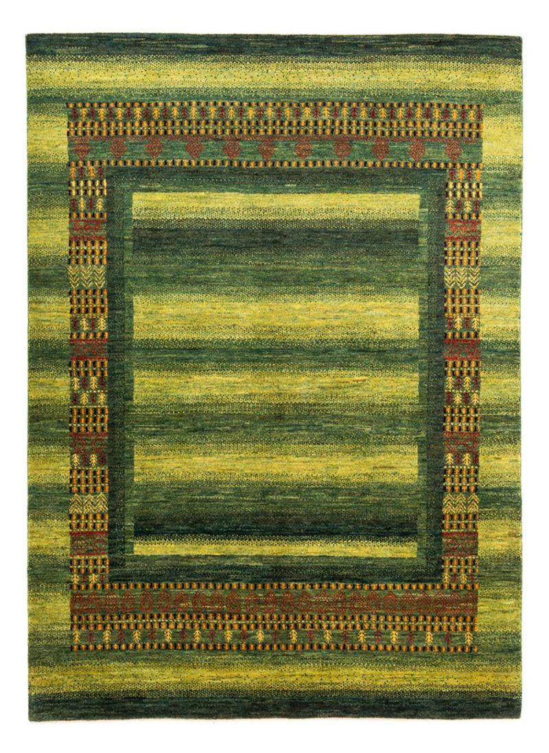Gabbeh Tapijt - Loribaft Perzisch - Koninklijke - 216 x 157 cm - groen