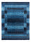Gabbeh Tapijt - Loribaft Perzisch - 204 x 153 cm - blauw