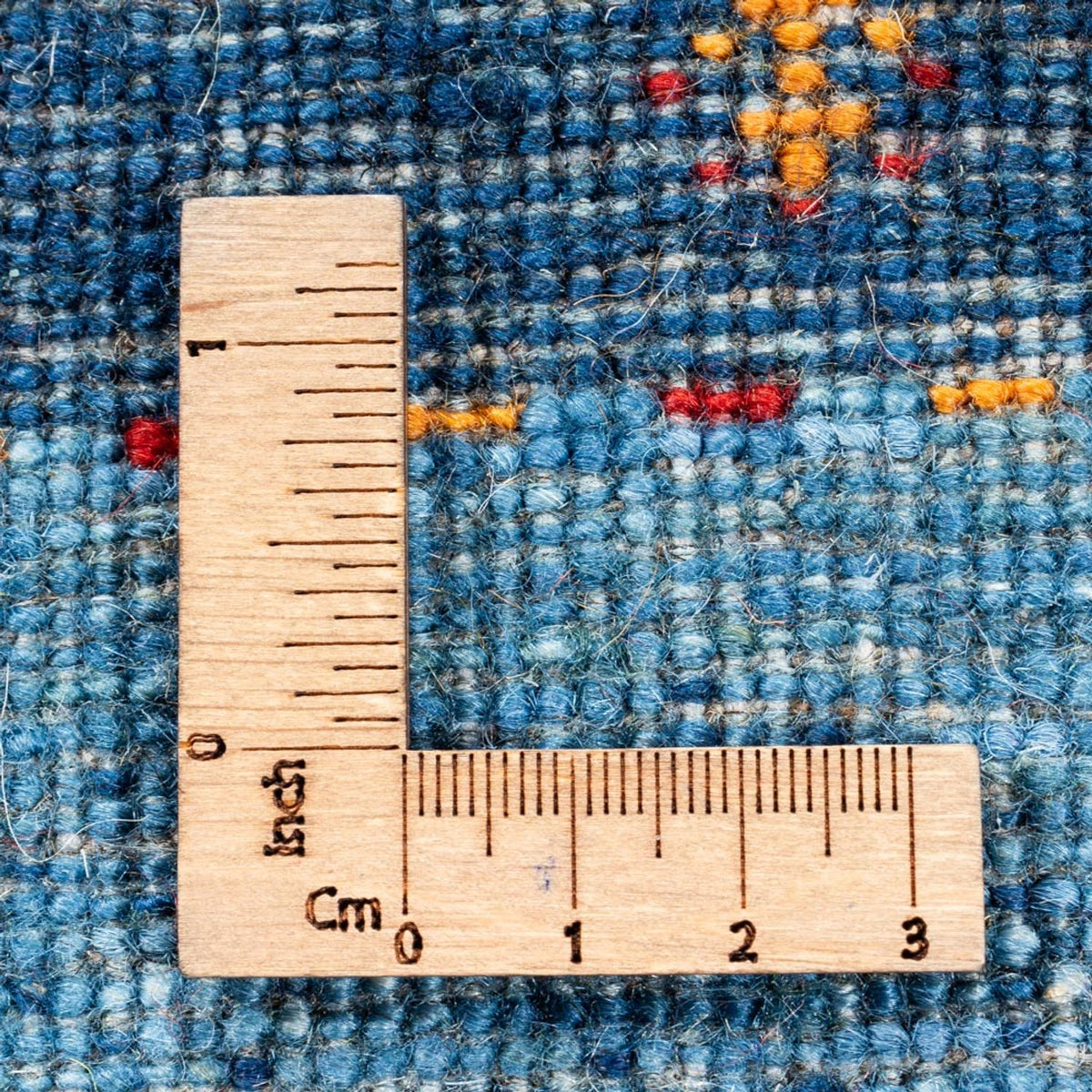 Gabbeh Tapijt - Loribaft Perzisch - 204 x 153 cm - blauw