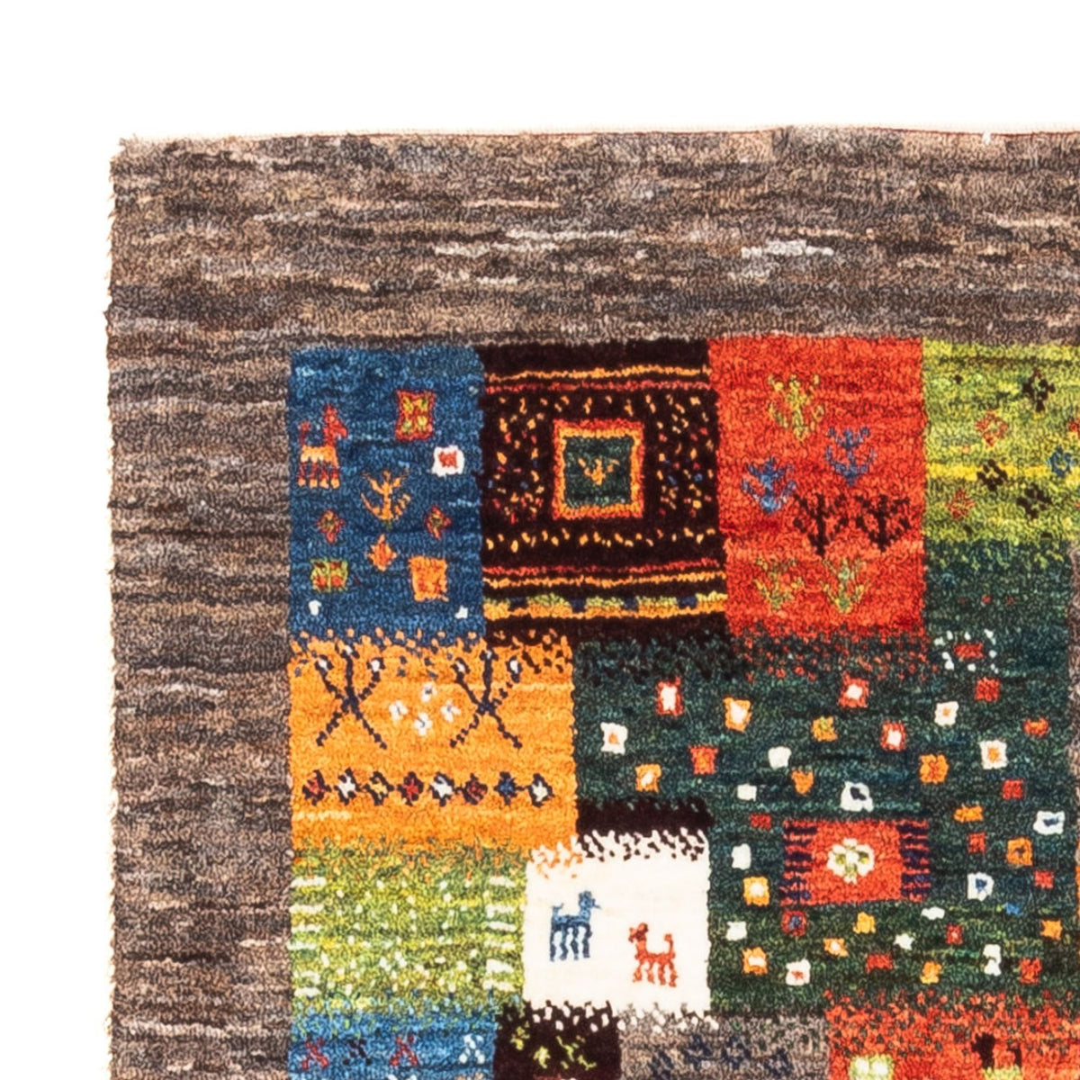 Loribaft Tapijt 81x106cm - Perserteppich Wollteppich