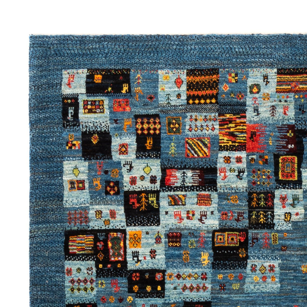 Loribaft Tapijt 154x199cm - Perserteppich Wollteppich