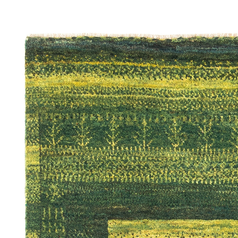 Gabbeh Tapijt - Loribaft Perzisch - Koninklijke - 150 x 97 cm - groen