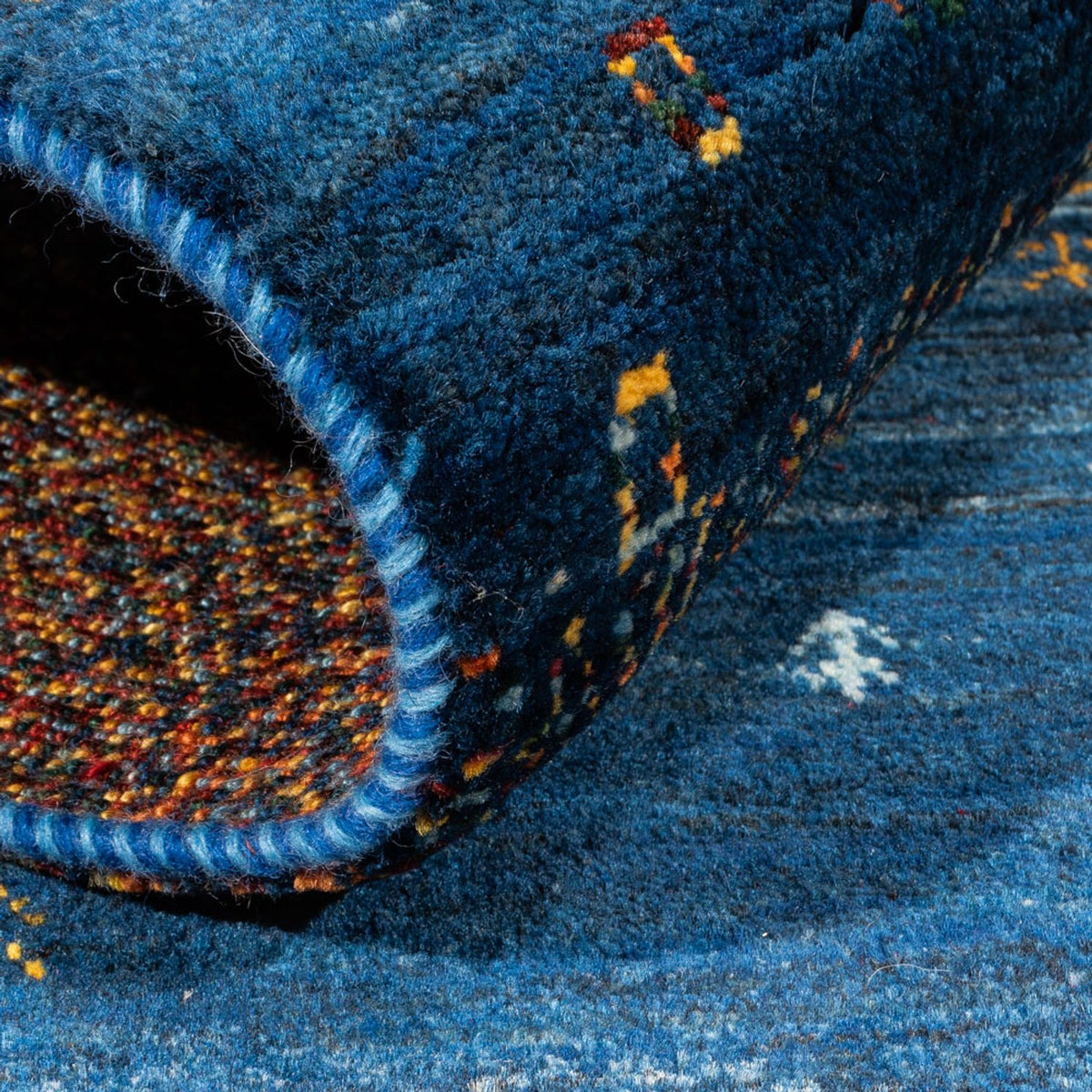 Gabbeh Tapijt - Loribaft Perzisch - Koninklijke - 126 x 83 cm - veelkleurig