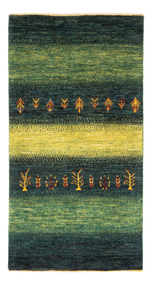 Gabbeh Tapijt - Loribaft Perzisch - Koninklijke - 137 x 81 cm - veelkleurig