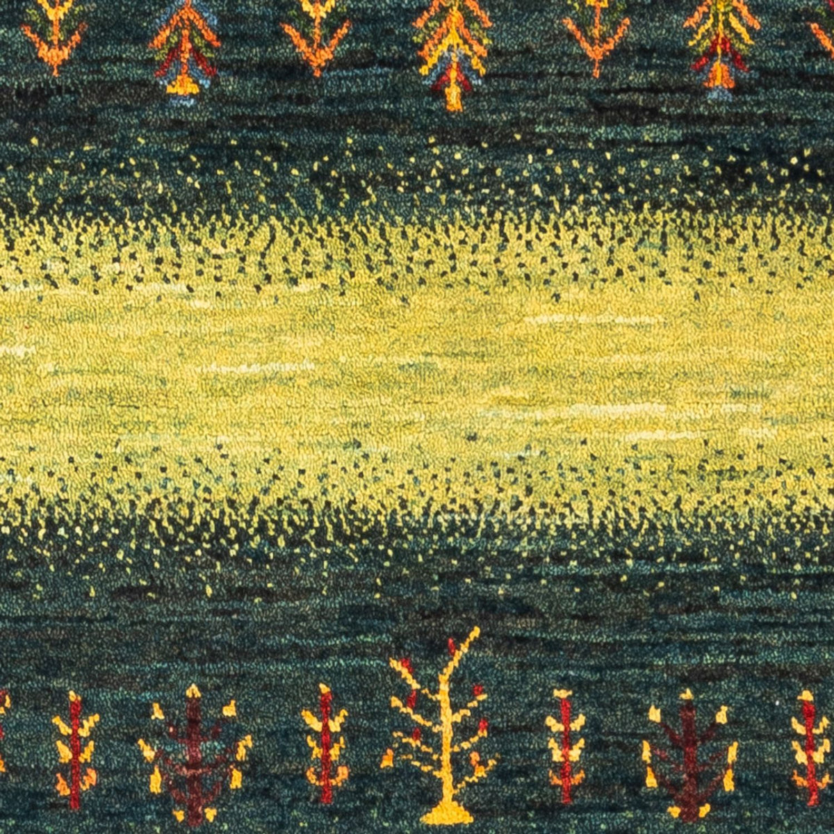 Gabbeh Tapijt - Loribaft Perzisch - Koninklijke - 137 x 81 cm - veelkleurig