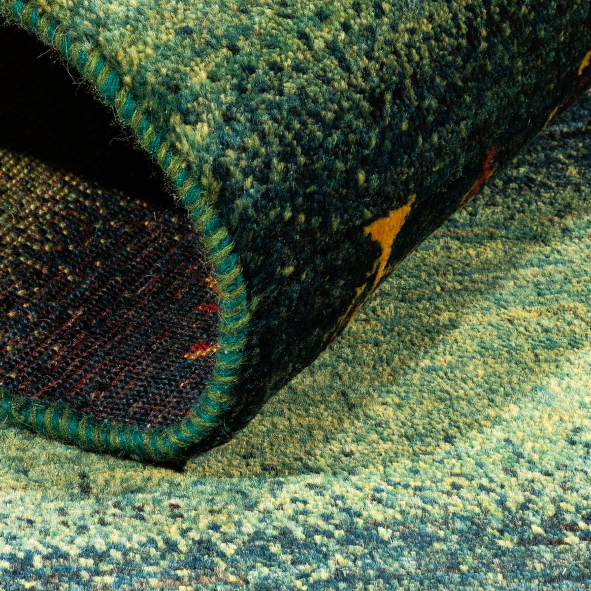 Gabbeh Tapijt - Loribaft Perzisch - Koninklijke - 137 x 81 cm - veelkleurig