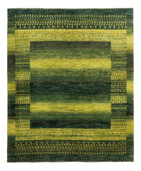 Gabbeh Tapijt - Loribaft Perzisch - Koninklijke - 196 x 165 cm - groen