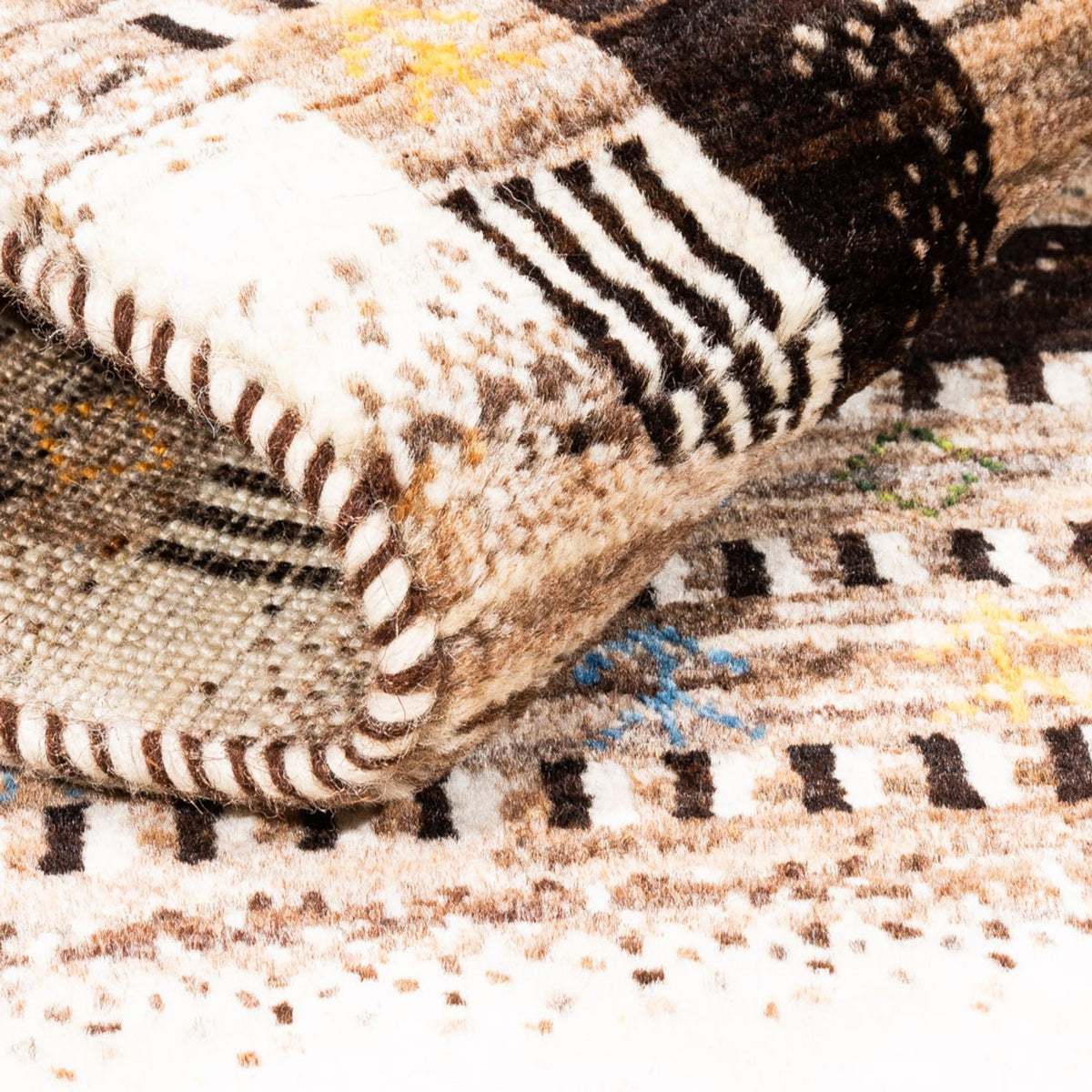 Gabbeh Tapijt - Loribaft Perzisch - Koninklijke - 111 x 72 cm - veelkleurig