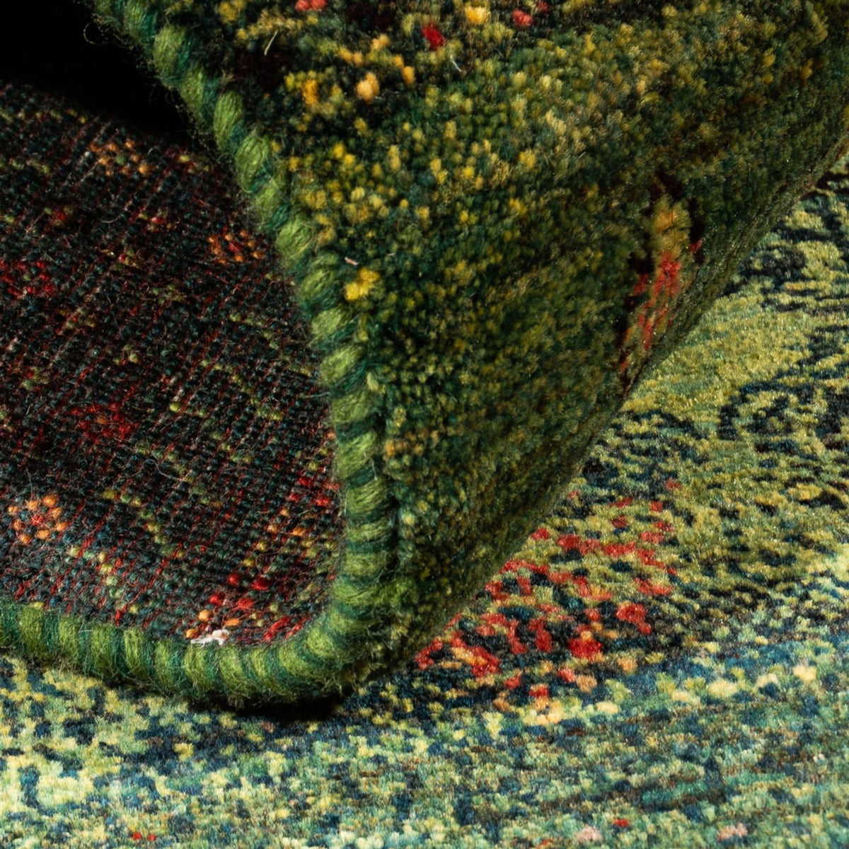 Gabbeh Tapijt - Loribaft Perzisch - Koninklijke - 137 x 87 cm - veelkleurig