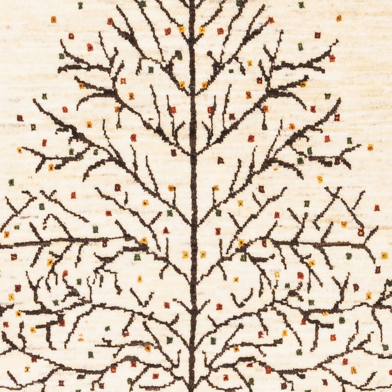 Gabbeh Tapijt - Loribaft Perzisch - Koninklijke - 132 x 84 cm - crème