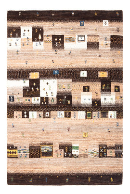 Gabbeh Tapijt - Loribaft Perzisch - Koninklijke - 158 x 111 cm - veelkleurig