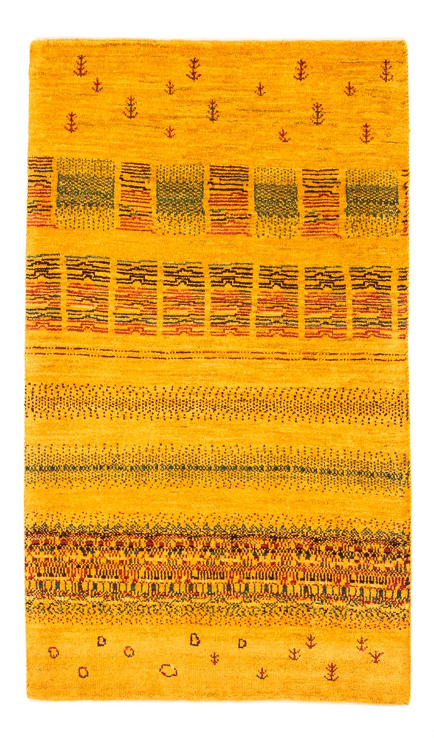 Gabbeh Tapijt - Loribaft Perzisch - Koninklijke - 130 x 79 cm - veelkleurig
