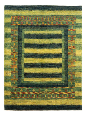 Gabbeh Tapijt - Loribaft Perzisch - Koninklijke - 206 x 152 cm - groen
