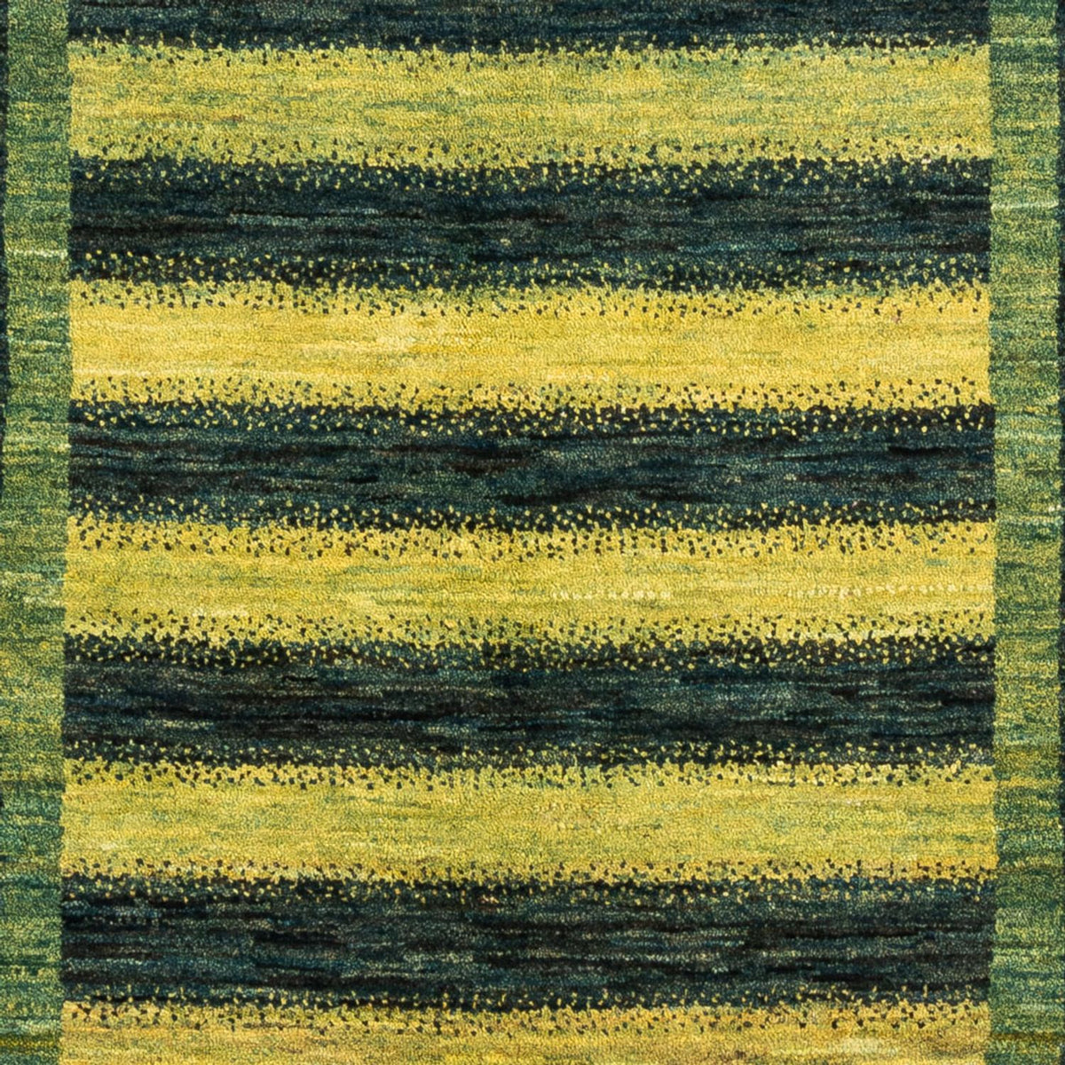 Gabbeh Tapijt - Loribaft Perzisch - Koninklijke - 206 x 152 cm - groen