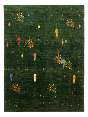 Gabbeh Tapijt - Loribaft Perzisch - 191 x 143 cm - groen