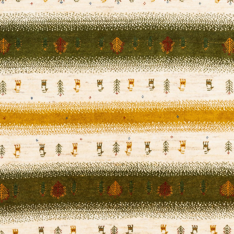 Gabbeh Tapijt - Loribaft Perzisch - 203 x 158 cm - natuur