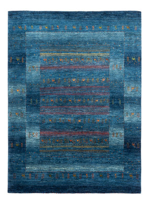 Gabbeh Tapijt - Loribaft Perzisch - 200 x 147 cm - blauw