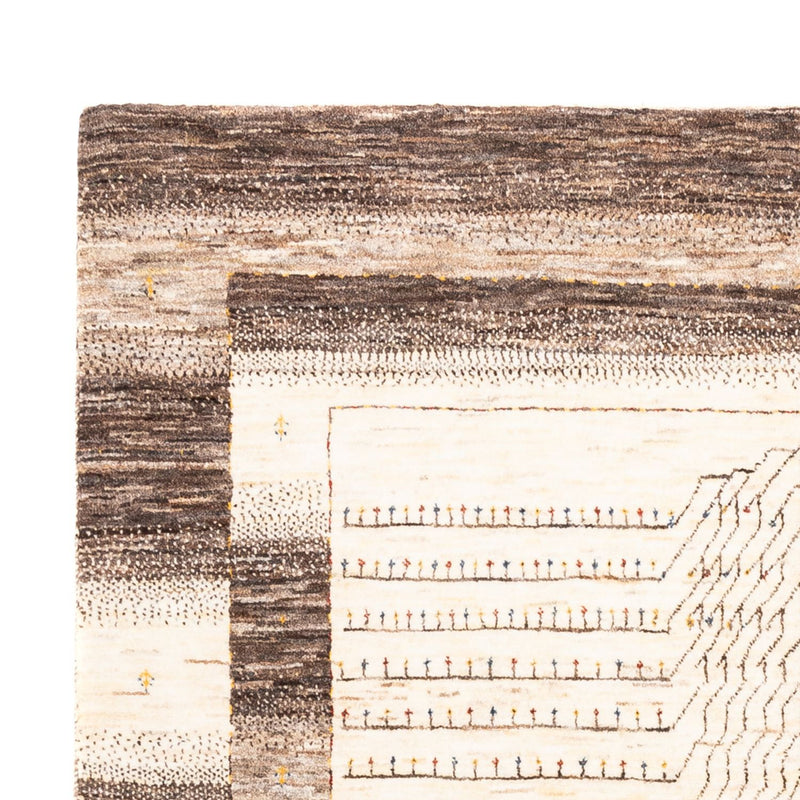 Gabbeh Tapijt - Loribaft Perzisch - 202 x 154 cm - natuur