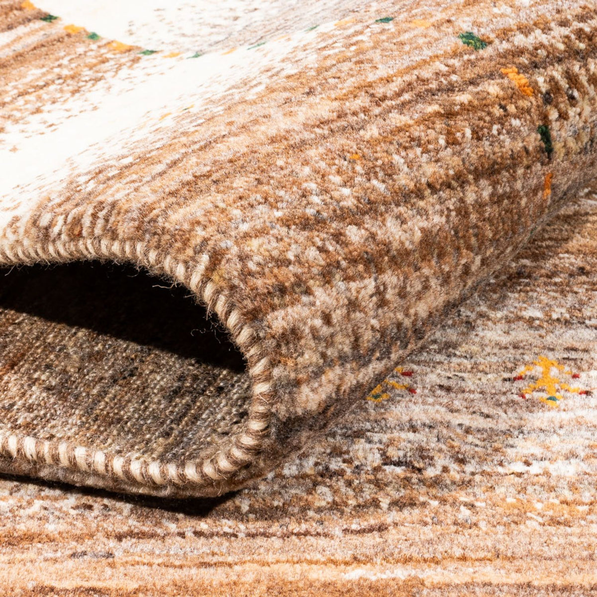 Gabbeh Tapijt - Loribaft Perzisch - 213 x 159 cm - natuur