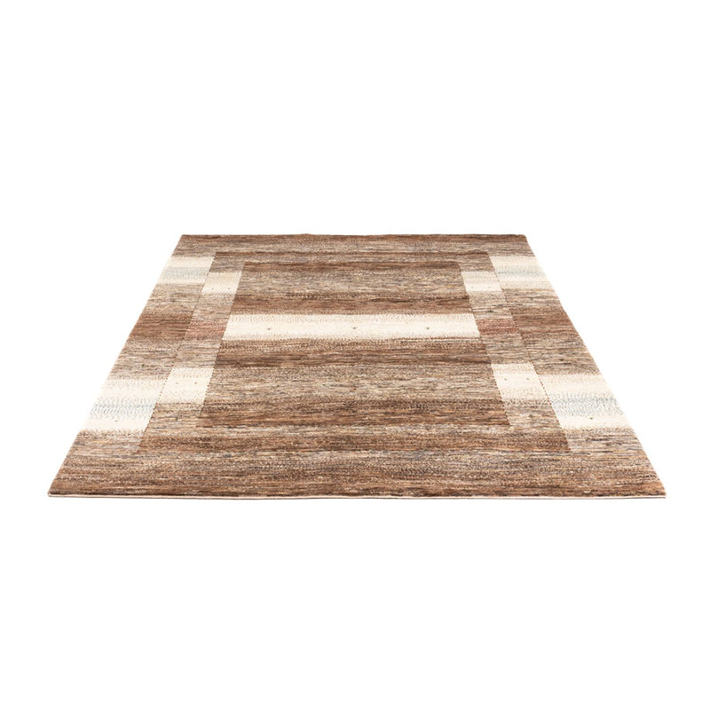 Gabbeh Tapijt - Loribaft Perzisch - 201 x 157 cm - grijs