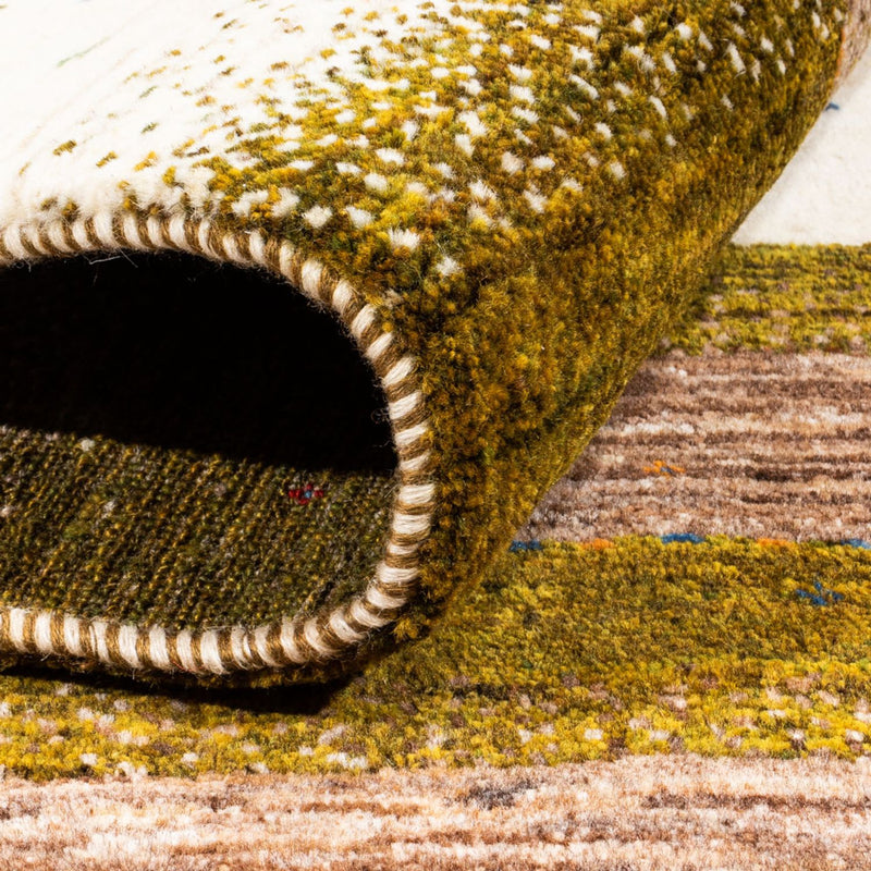 Gabbeh Tapijt - Loribaft Perzisch - 205 x 171 cm - natuur