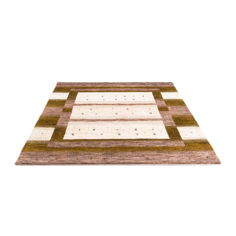 Gabbeh Tapijt - Loribaft Perzisch - 205 x 171 cm - natuur