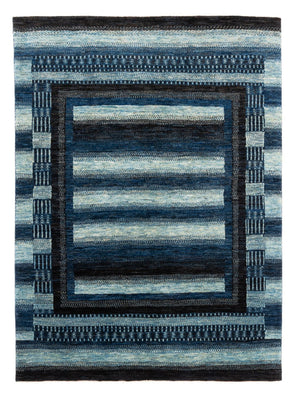 Gabbeh Tapijt - Loribaft Perzisch - Koninklijke - 204 x 149 cm - blauw