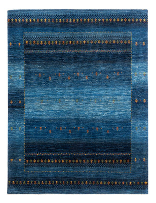 Gabbeh Tapijt - Loribaft Perzisch - 209 x 160 cm - blauw