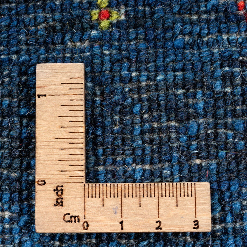 Gabbeh Tapijt - Loribaft Perzisch - 209 x 160 cm - blauw