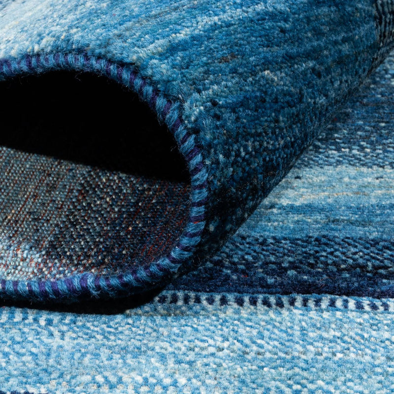 Gabbeh Tapijt - Loribaft Perzisch - Koninklijke - 210 x 150 cm - blauw