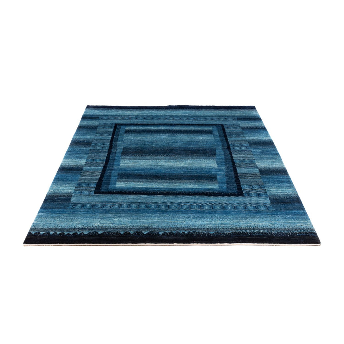 Gabbeh Tapijt - Loribaft Perzisch - Koninklijke - 210 x 150 cm - blauw