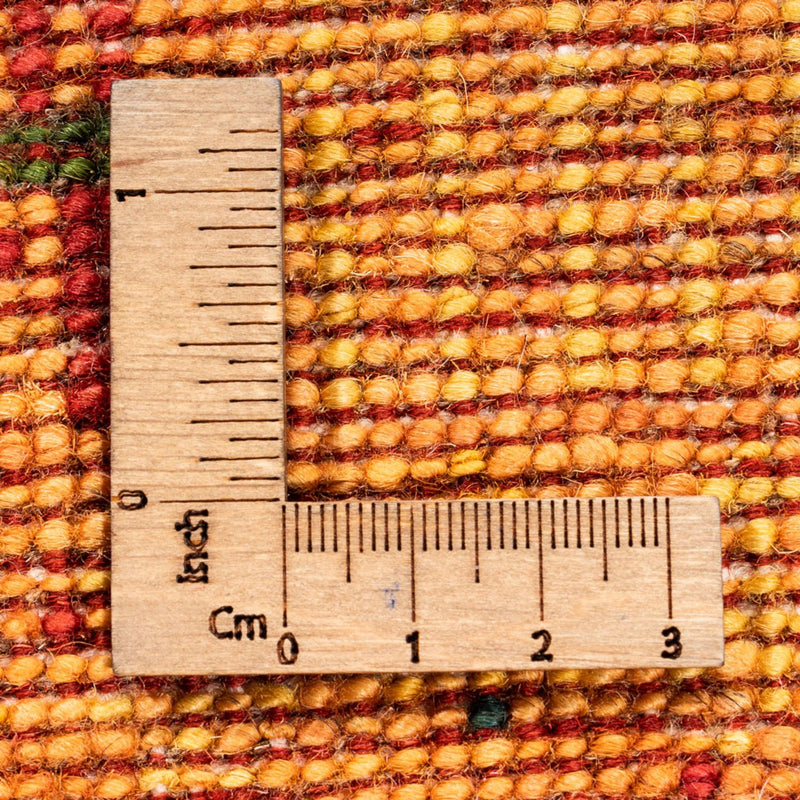 Gabbeh Tapijt - Loribaft Perzisch - Koninklijke - 198 x 152 cm - goud