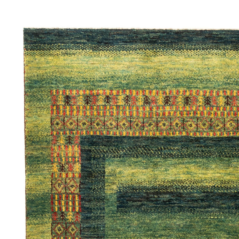 Gabbeh Tapijt - Loribaft Perzisch - Koninklijke - 208 x 163 cm - groen