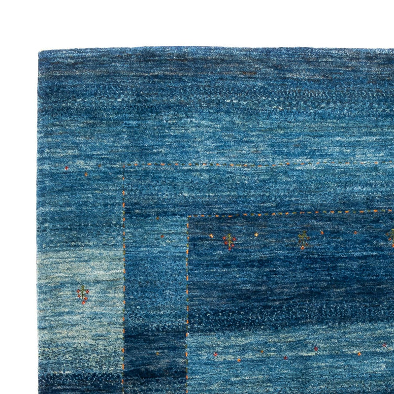 Gabbeh Tapijt - Loribaft Perzisch - 205 x 156 cm - blauw