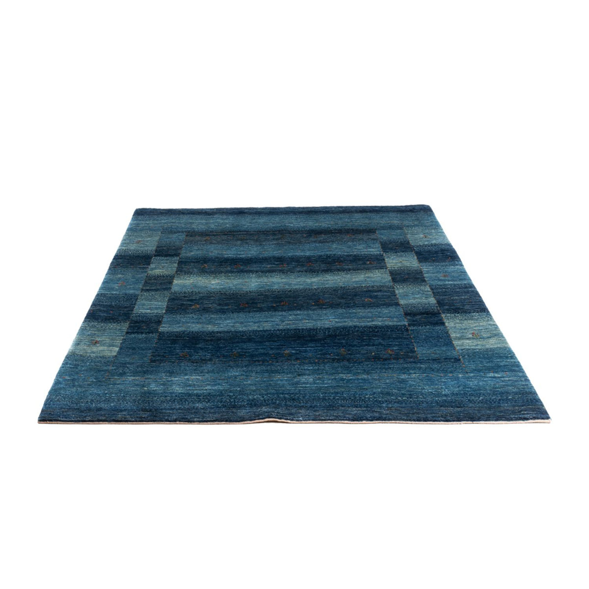 Gabbeh Tapijt - Loribaft Perzisch - 205 x 156 cm - blauw