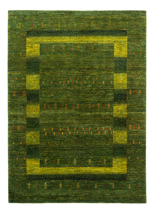 Gabbeh Tapijt - Loribaft Perzisch - 205 x 150 cm - groen