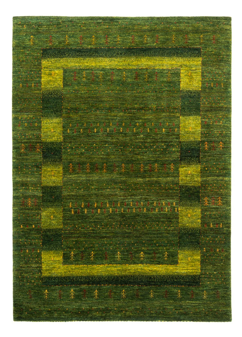 Gabbeh Tapijt - Loribaft Perzisch - 205 x 150 cm - groen