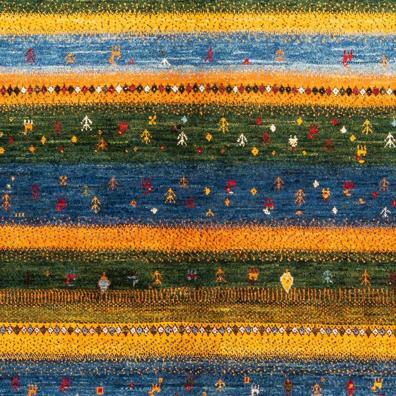 Gabbeh Tapijt - Loribaft Perzisch - Koninklijke - 212 x 161 cm - groen