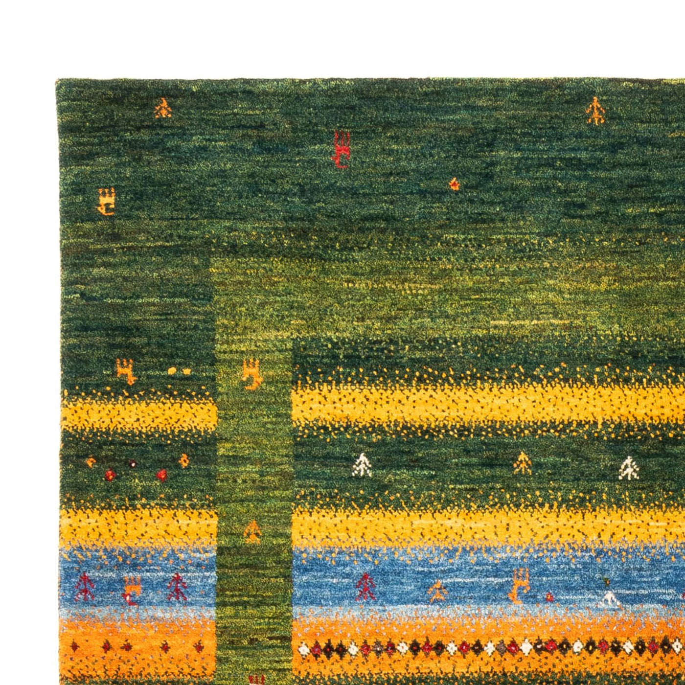 Loribaft Tapijt 212x161cm - Perserteppich Wollteppich