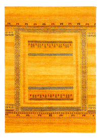 Gabbeh Tapijt - Loribaft Perzisch - Koninklijke - 205 x 144 cm - goud