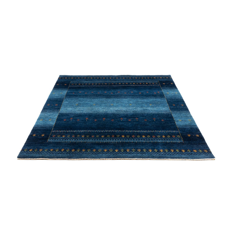 Gabbeh Tapijt - Loribaft Perzisch - 207 x 157 cm - blauw