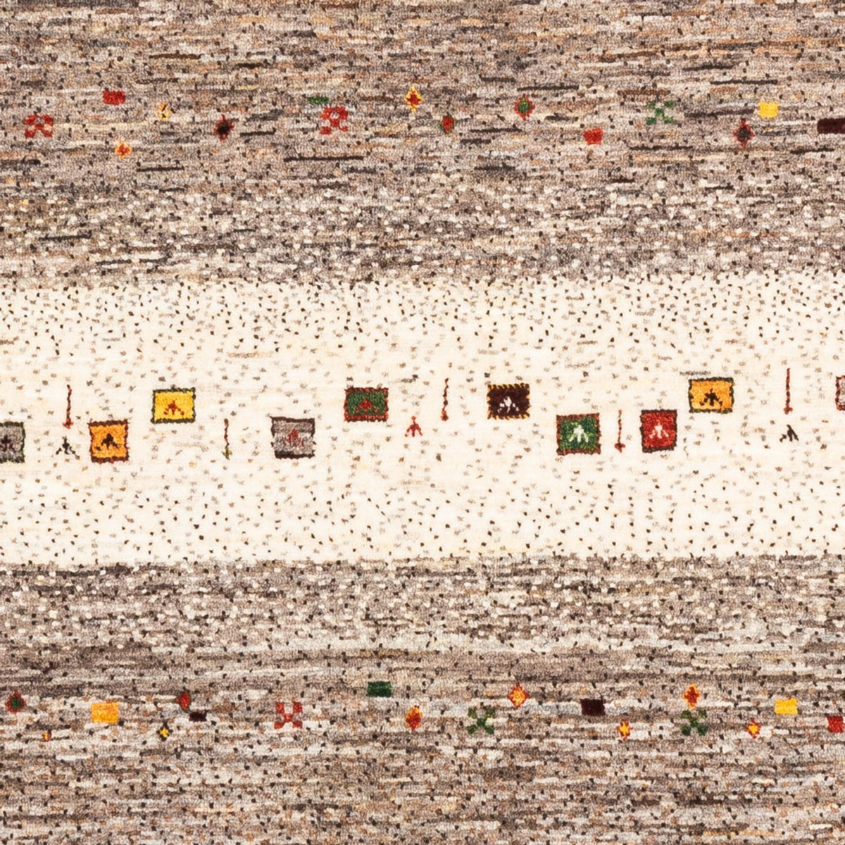 Gabbeh Tapijt - Loribaft Perzisch - Koninklijke - 204 x 153 cm - veelkleurig