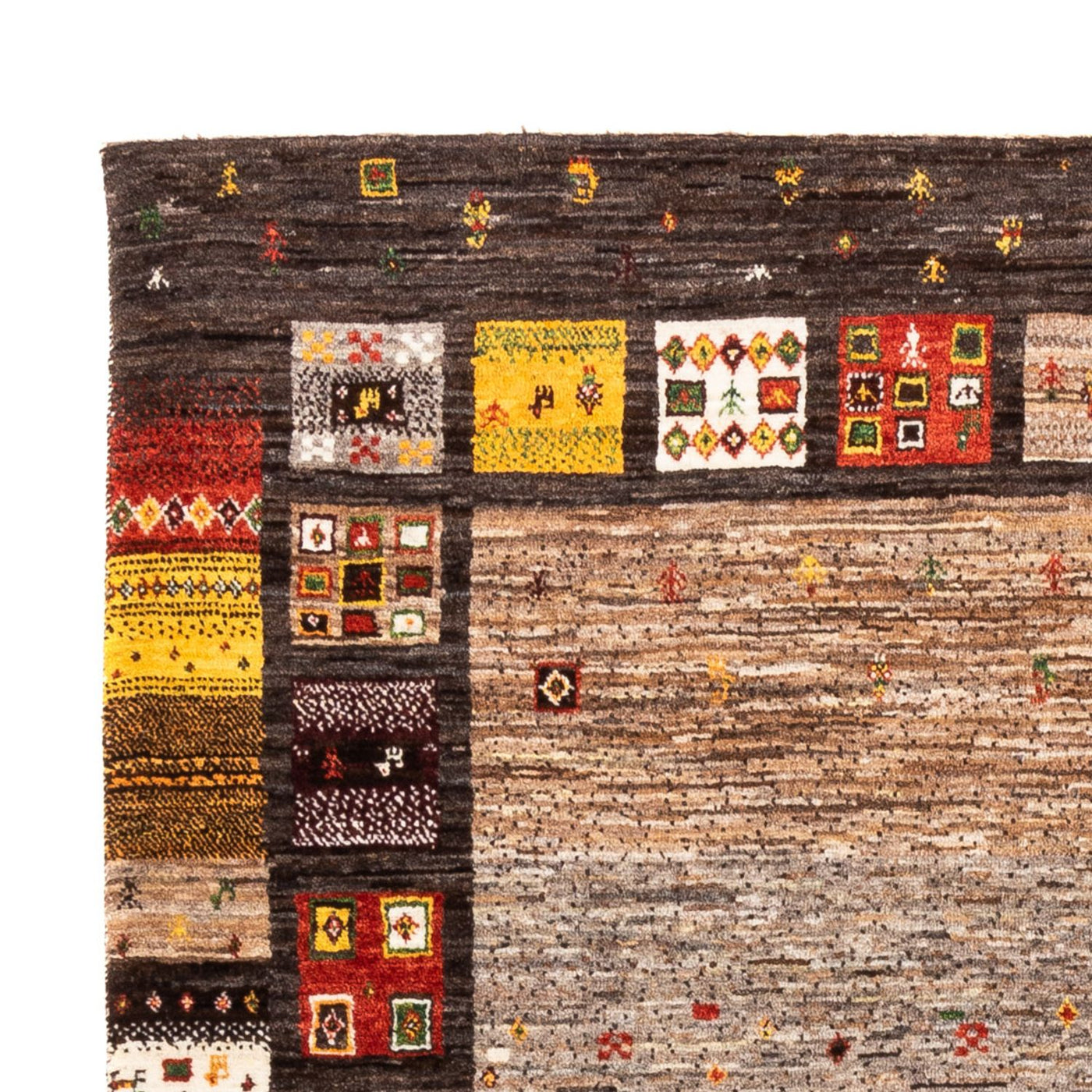 Loribaft Tapijt 204x153cm - Perserteppich Wollteppich