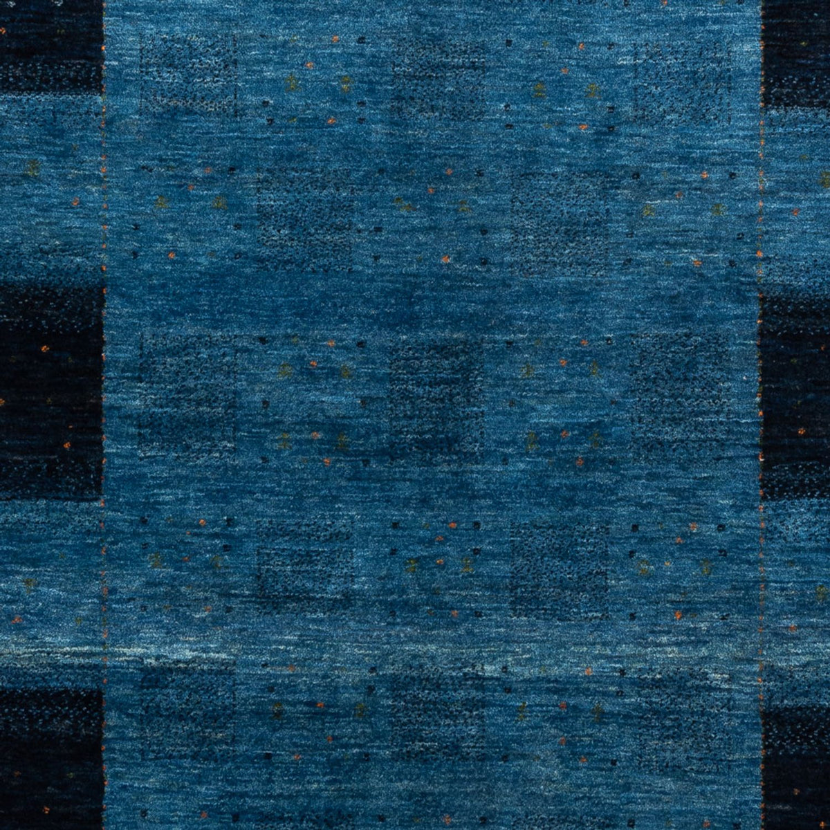 Gabbeh Tapijt - Loribaft Perzisch - 209 x 152 cm - blauw