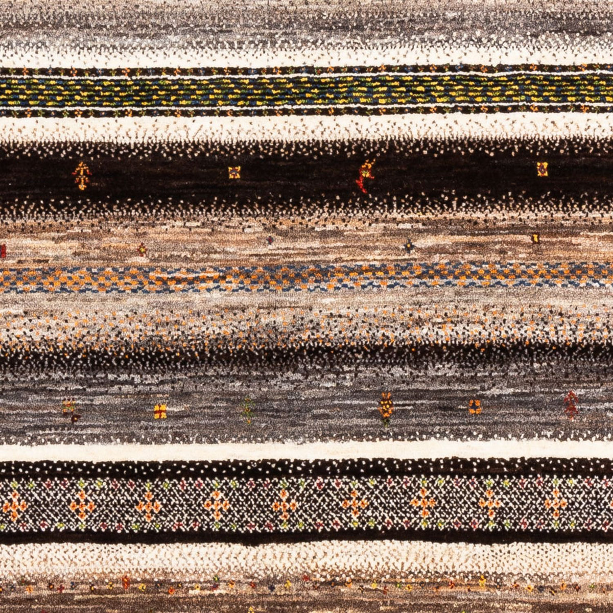 Gabbeh Tapijt - Loribaft Perzisch - Koninklijke - 206 x 155 cm - natuur